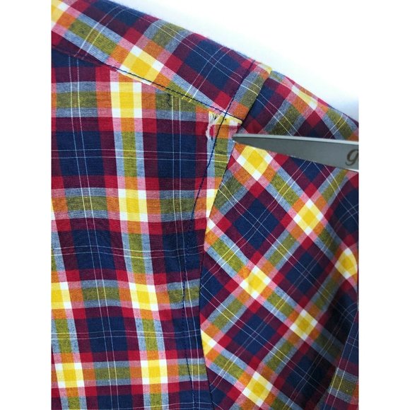 Ben Sherman Men's Large Long Sleeve Button Up Multicolor Casual Cotton Shirt A1 - Picture 4 of 5